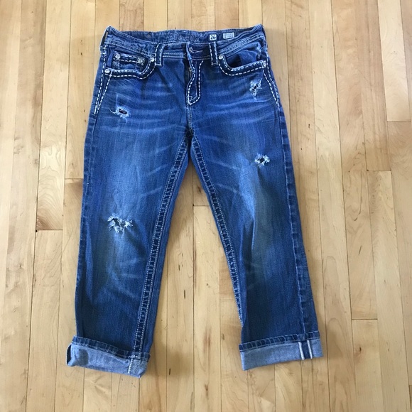 Miss Me Denim - Miss Me Boyfriend Jean Capris